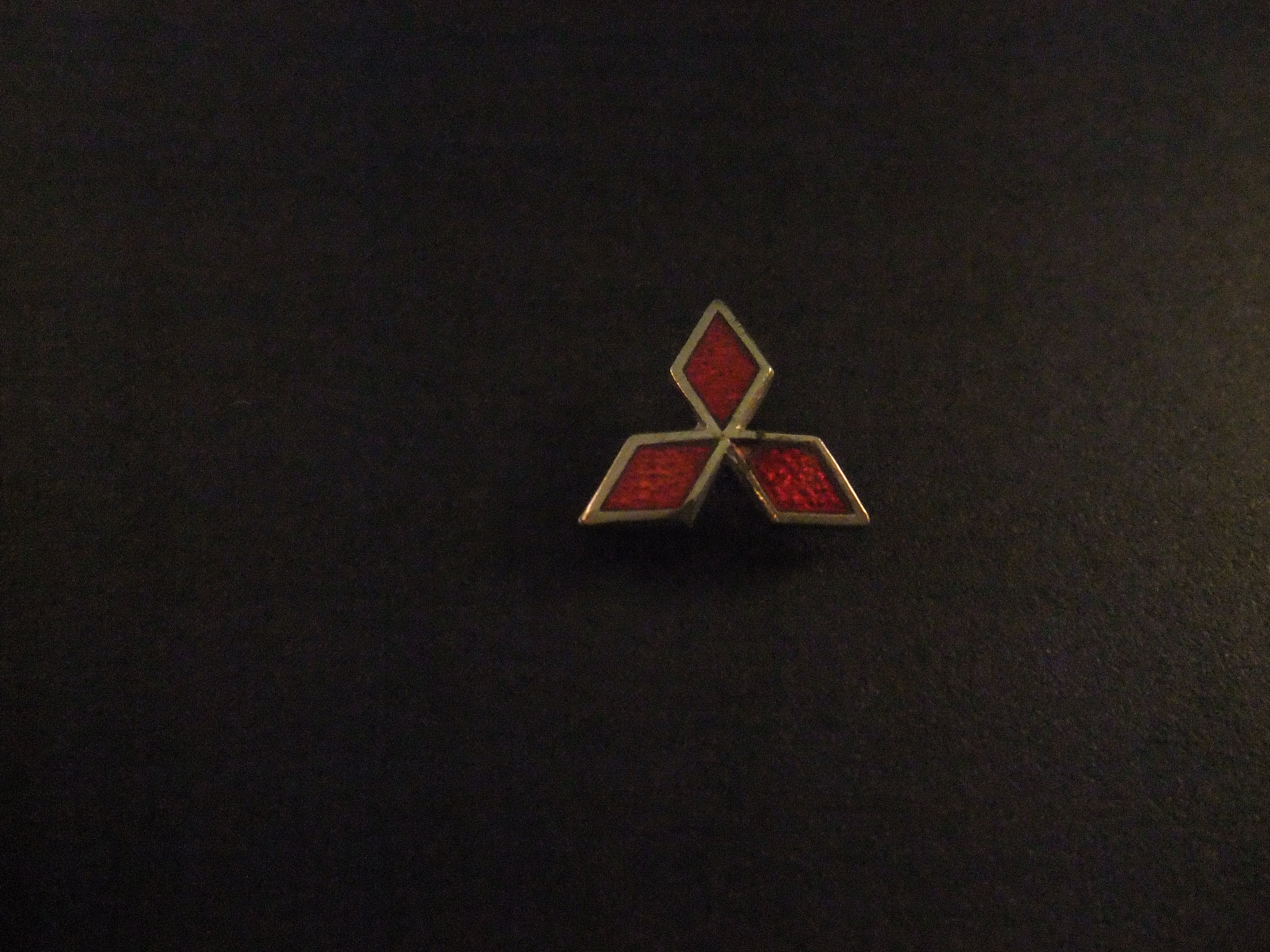 Mitsubishi logo ( donkerrood)